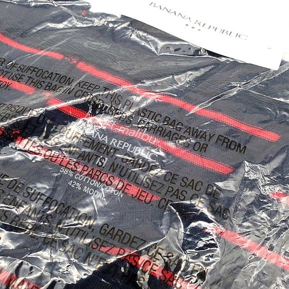 Banana Republic Stripe Malibu Step-Hem Top - Picture 7 of 8